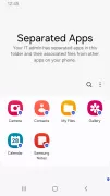 Samsung Separated Apps