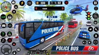 Police Bus Simulator Bus Games