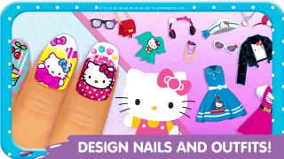 Hello Kitty Nail Salon