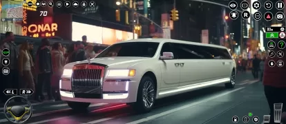 Limousine Taxi Driving Game