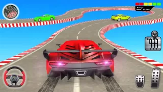 汽車 特技 坡道 種族 : 汽車 遊戲