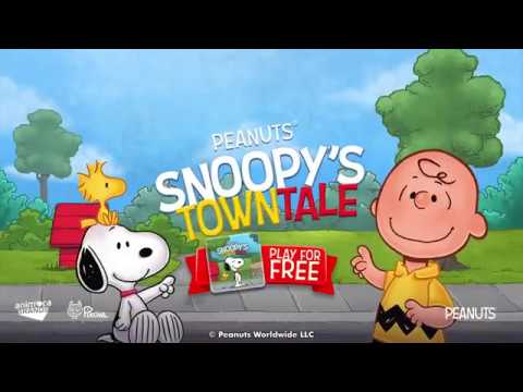 Snoopy Town Tale - New Game Trailer for Google Play