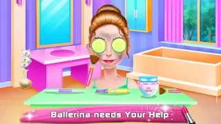 Ballerina Dancer Beauty Salon