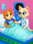 Cute Kitty Cat Pet Care
