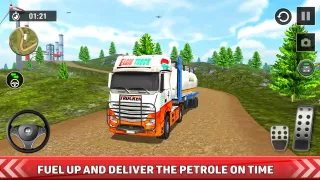 Oil Truck Games: Driving Games