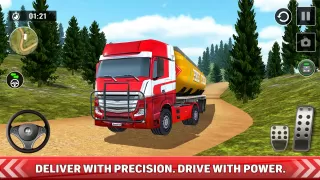 Oil Truck Games: Driving Games