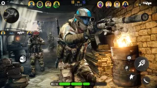 现代 Fps 枪射击打击
