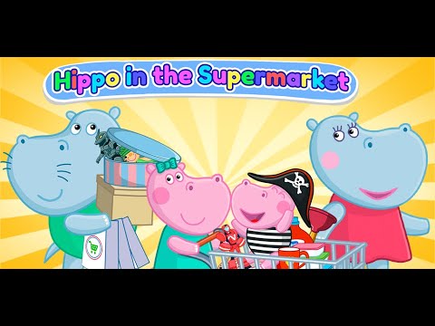 *Hippo 🌼 Game update 🌼 Supermarket 🌼 Shopping Games for Kids 🌼 Teaser 2