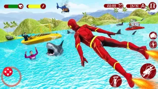 Super Speed: Flying Hero Games