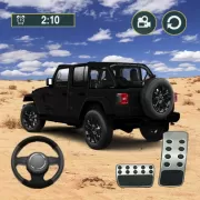 越野 汽車 遊戲 3D：吉普 4X4