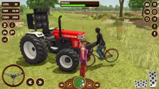 Farming Games Tractor Driving