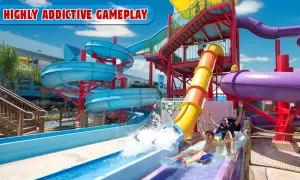 Water Park Slide Surfers Games