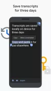 Google Live Transcribe Notification