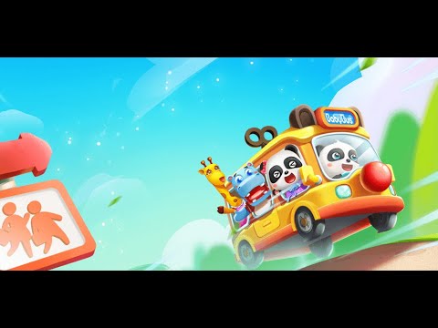 Baby Panda's School Bus | For Kids | Preview video | BabyBus Games