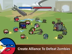 Countryballs - Zombie Attack