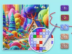 Cross Stitch: Color by Number