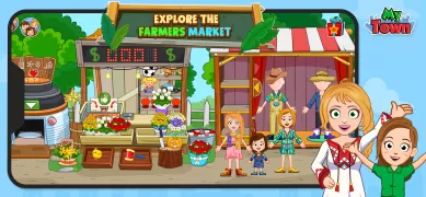 My Town Farm Animal game