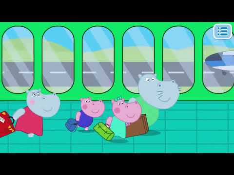 *Hippo 🌼 Baby Airport Adventure 2 🌼 Videos Trailers