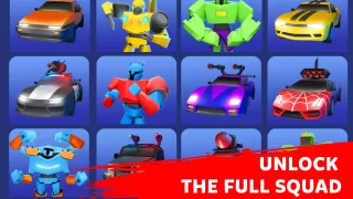 Robot Merge Master: Car Games