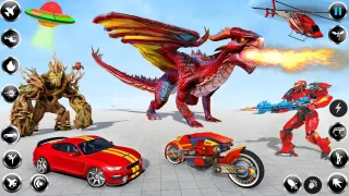 怪物卡車機器人汽車遊戲