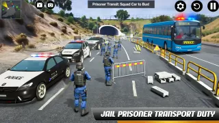 Police Bus Simulator Bus Games