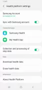 Samsung Health Platform