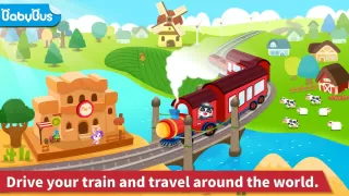 Baby Panda's Train