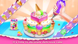 Ice cream Cake Maker Cake Game