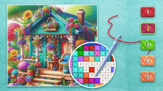 Cross Stitch: Color by Number