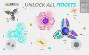 Realtime Fidget Spinner Games