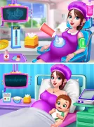 Pregnant Mommy Care Baby Games