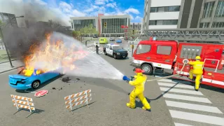 Fire Truck Driving Simulator
