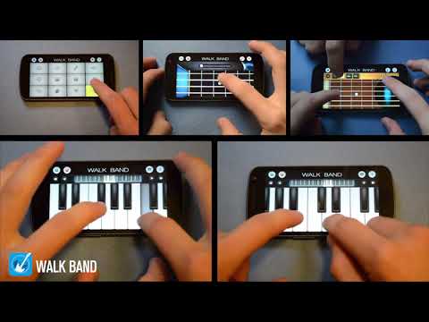 Walk Band app video demo