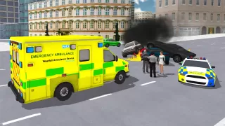 救護車模擬器 - 汽車駕駛醫生