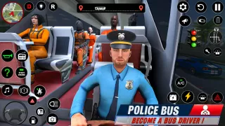 Police Bus Simulator Bus Games