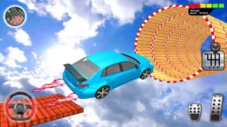 汽車 特技 坡道 種族 : 汽車 遊戲