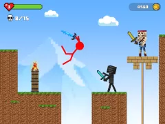 Stick-man Battle - Craft World