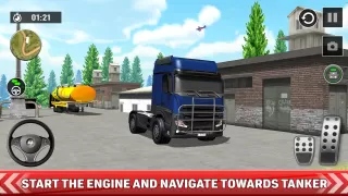 Oil Truck Games: Driving Games