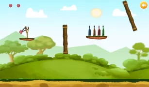 Bottle Shooting Game