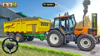 拖拉机 手推车 驾驶 越野