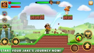 Jake Adventure Time-Jungle Run