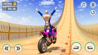 Mega Ramp Stunt - Bike Games