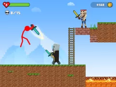 Stick-man Battle - Craft World
