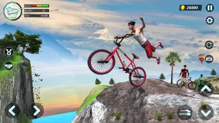 BMX Cycle Race - Bicycle Stunt