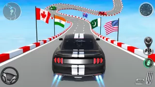 Muscle Car Stunts - Ramp Car