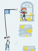 Stealing Puzzle: Robber Games