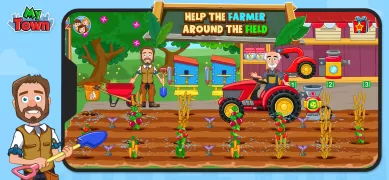 My Town Farm Animal game