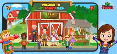 My Town Farm Animal game