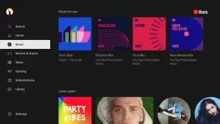 YouTube Music TV