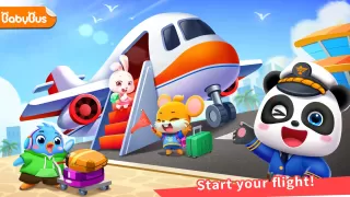 Baby Panda's Airport